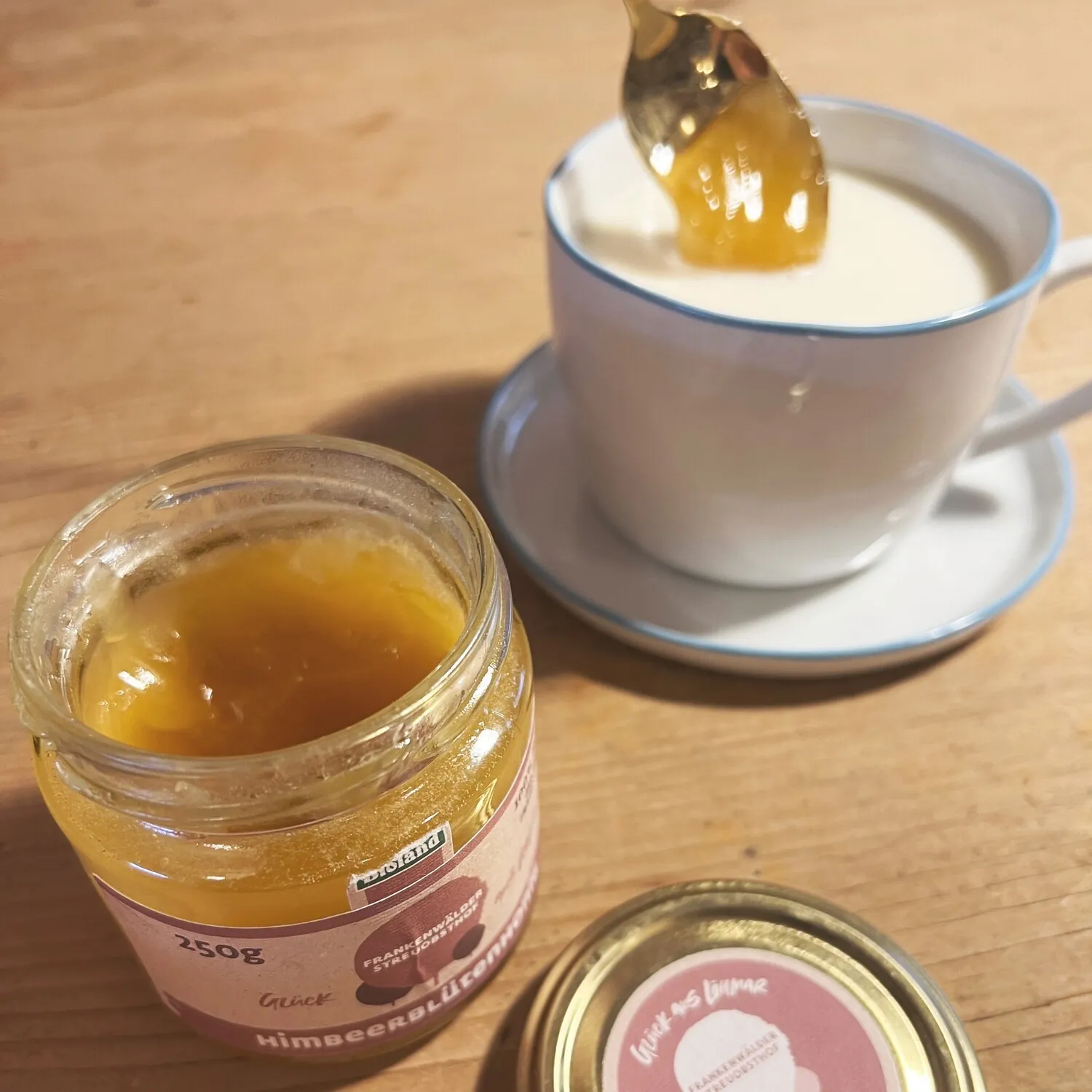 Bio Himbeerblütenhonig – Bild 2