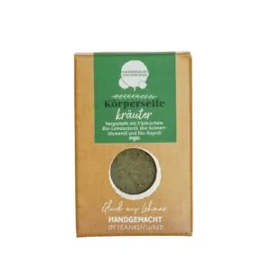 Körperseife Kräuter mit Peeling vegan
